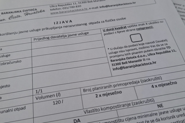 Izjava – foto